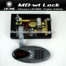 Electronic combination lock for safe box